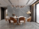 灰紋輕奢餐廳